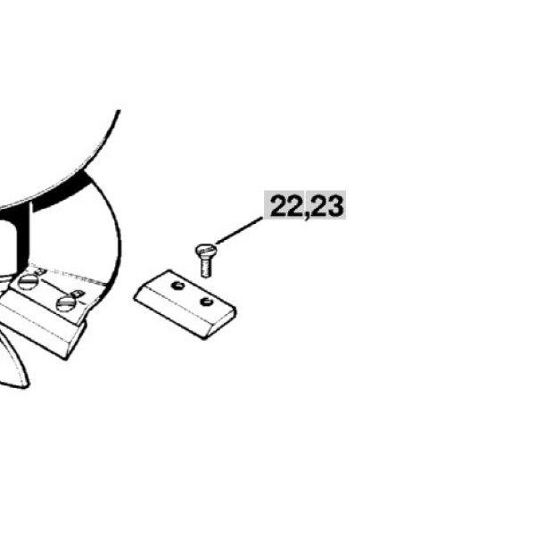 BT360 Винт крепления лезвия для шнеков от 90 до 280мм М8х25 Stihl 90570681830 в Екатеринбурге