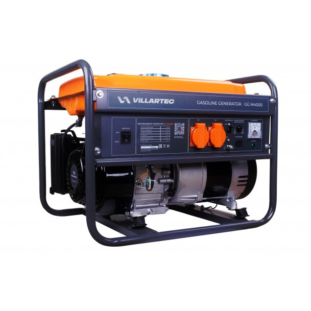 Генератор бензиновый VILLARTEC GGM4000 3,5 кВт в Екатеринбурге