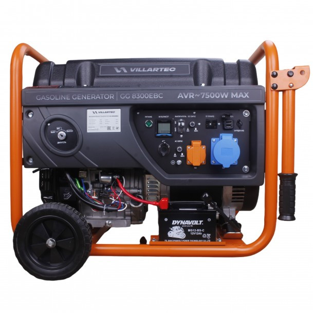 Генератор бензиновый VILLARTEC GG8300ЕВС, 7,5 кВт в Екатеринбурге