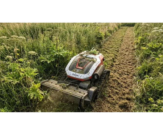 Косилка-мульчер на радиоуправлени ZimAni “ЭВОЛЮЦИЯ С” в Екатеринбурге