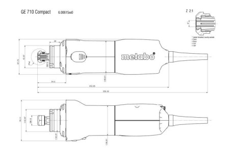 Прямошлифовальная машина Metabo GE 710 Compact 600615000 в Екатеринбурге