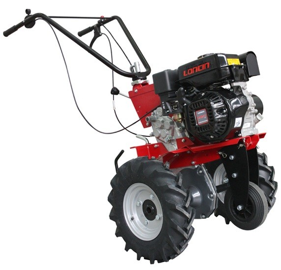 Мотоблок MasterYard Quatro Junior V2 65L TWK+ с пневмоколесами