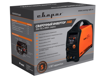 Сварочный инвертор Сварог PRO TIG 200 P DSP AC/DC (E201) в Екатеринбурге