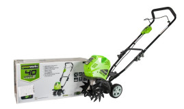 Аккумуляторный Культиватор Greenworks G-MAX 40V с 4 А.ч. АКБ и ЗУ