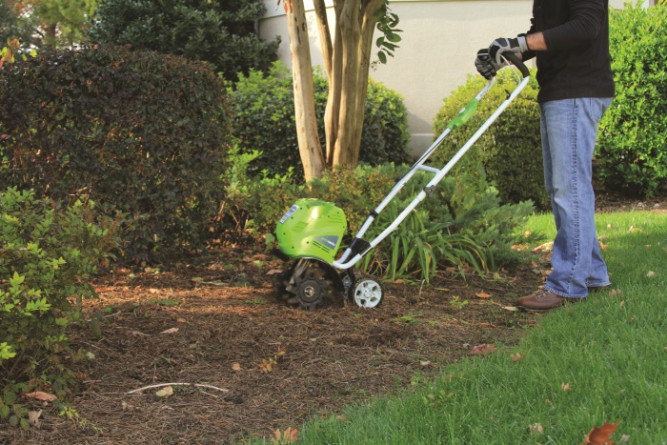 Аккумуляторный Культиватор Greenworks G-MAX 40V с 4 А.ч. АКБ и ЗУ в Екатеринбурге