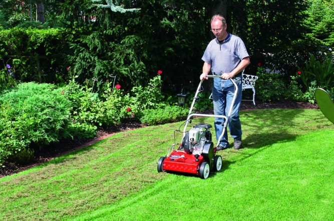 Скарификатор бензиновый (вертикуттер) Tielbuerger TV510 в Екатеринбурге