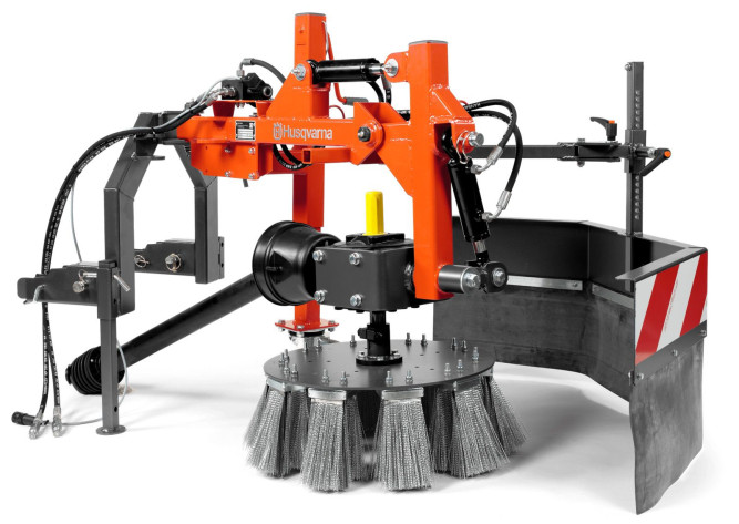 Горизонтальная, металлическая щетка 50см к райдеру Husqvarna P 525D в Екатеринбурге