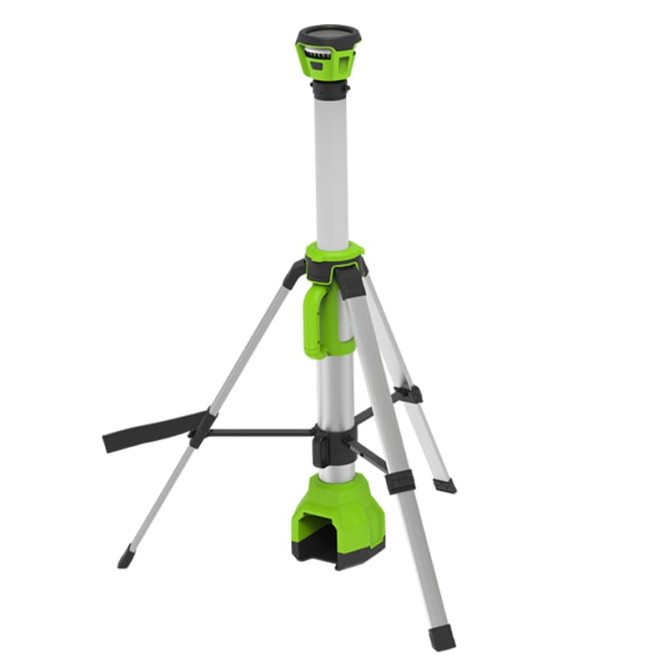 Мачта  светодиодная осветительная 2-в-1 аккумуляторная Greenworks, Арт. 3401107, 24V, без АКБ и ЗУ в Екатеринбурге