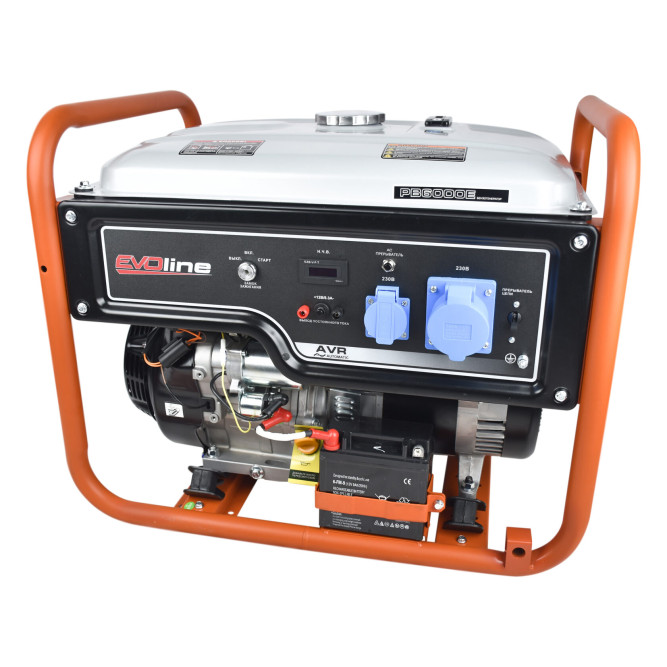 Бензиновый генератор EVOline PB 6000 E в Екатеринбурге