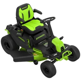Трактор садовый аккумуляторный Greenworks GC82LT107, 82V, без АКБ и ЗУ