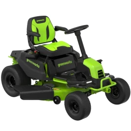 Трактор садовый аккумуляторный Greenworks GC82LT107, 82V, без АКБ и ЗУ