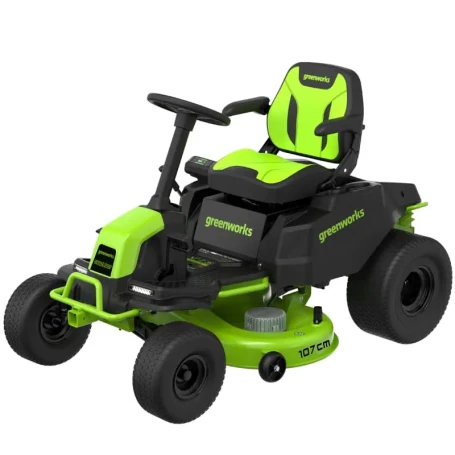 Трактор садовый аккумуляторный Greenworks GC82LT107, 82V, без АКБ и ЗУ в Екатеринбурге