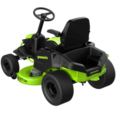 Трактор садовый аккумуляторный Greenworks GC82LT107, 82V, без АКБ и ЗУ в Екатеринбурге