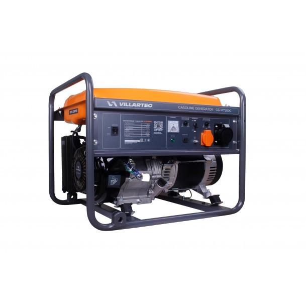 Генератор бензиновый VILLARTEC GGM7200С 6,3 кВт в Екатеринбурге