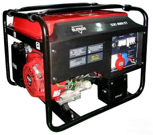 Бензогенератор ELITECH БЭС 8000ЕТ в Екатеринбурге