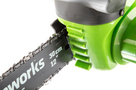 Аккумуляторная цепная пила Greenworks G-MAX 40V (30 см) (комплект АКБ 4 А/ч и ЗУ) G40CS30