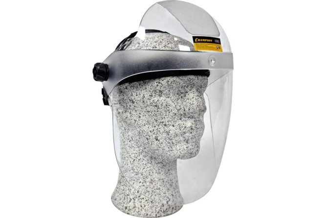 Щиток защитный поликарбонатный CHAMPION (с наголовником) в Екатеринбурге