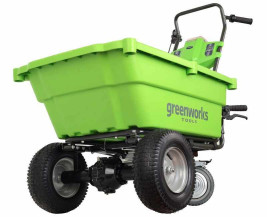 Садовая тележка самоходная 106 л G-MAX 40V G40GC