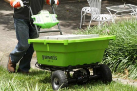Садовая тележка самоходная 106 л G-MAX 40V G40GC