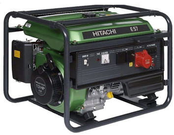 Бензогенератор Hitachi E57(ЗР)