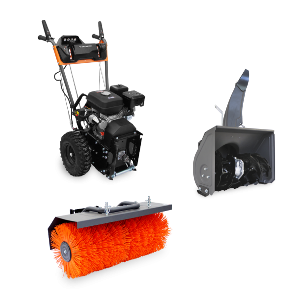 Подметальная машина бензиновая VILLARTEC SW7080E (Насадка снег) в Екатеринбурге