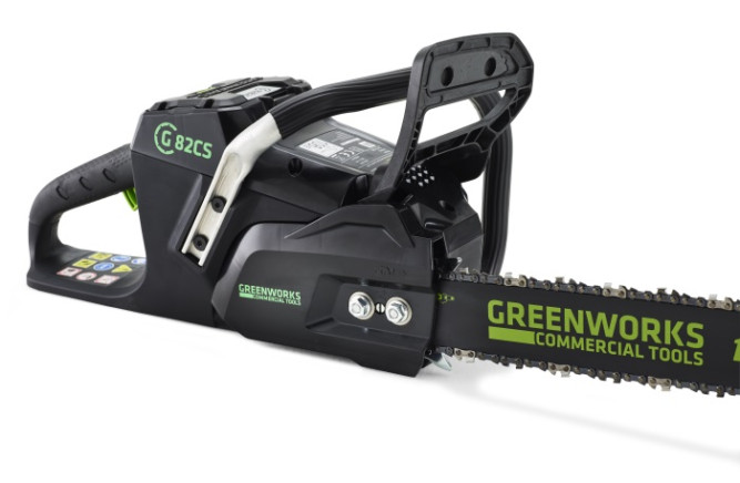 Аккумуляторная Бесщёточная Цепная пила Greenworks 82V (45 см) GD82CS50 в Екатеринбурге