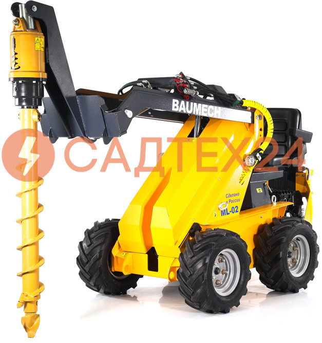 Шнек для гидровращателя Delta SА4 (кат.I-II) D150 мм, L 1200 мм, H-d65 в Екатеринбурге