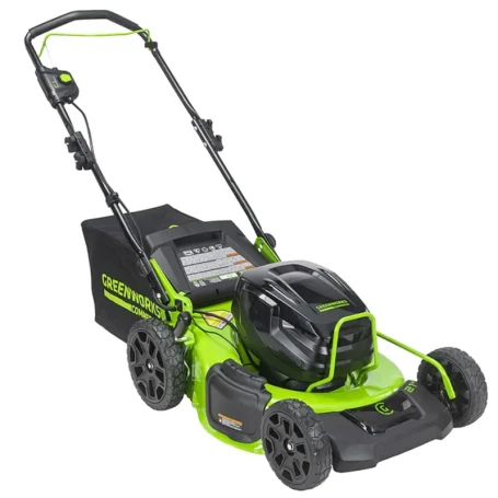 Газонокосилка аккумуляторная Greenworks GC82HPLM51,  82V, 51 см, бесщеточная, с 1хАКБ 5 Ач и ЗУ в Екатеринбурге