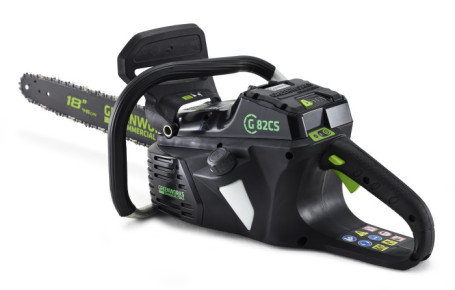Аккумуляторная Бесщёточная Цепная пила Greenworks 82V (45 см) 2,5 А.ч. АКБ и ЗУ в Екатеринбурге