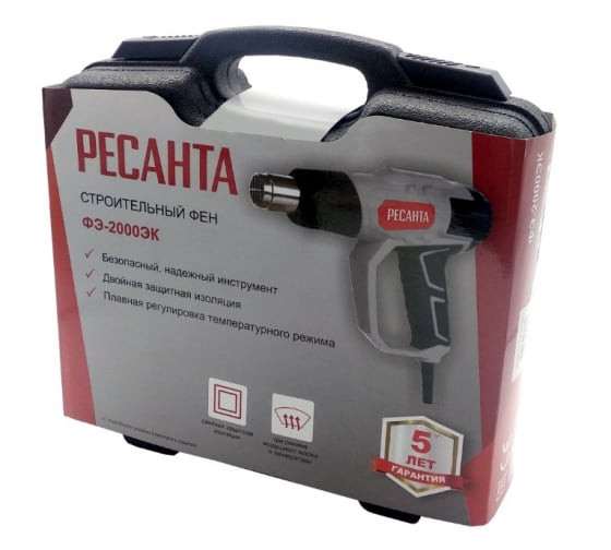 Строительный фен Ресанта ФЭ-2000ЭК в Екатеринбурге