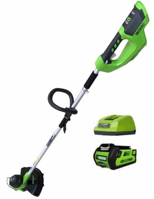 Аккумуляторный Триммер Greenworks G-MAX 40V (33 см) (комплект) G40LT30 в Екатеринбурге