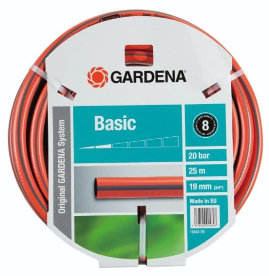 Шланг Basic 9 х 9, 3/4 х 25 м GARDENA 18143-29.000.00 в Екатеринбурге
