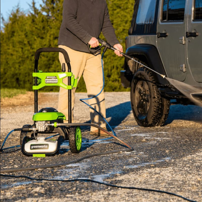 Мойка высокого давления электрическая Greenworks Арт. 5105507, 1800 Вт, 140 бар в Екатеринбурге