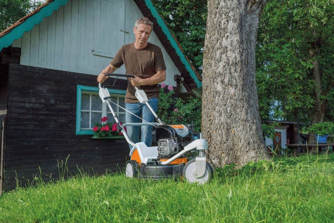 Газонокосилка STIHL RM 3 RT 48см бензиновая мульчирующая в Екатеринбурге