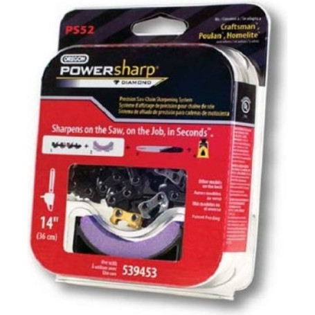 Цепь Oregon 14" 3/8 низкопроф. + точильный камень POWERSHARP в Екатеринбурге