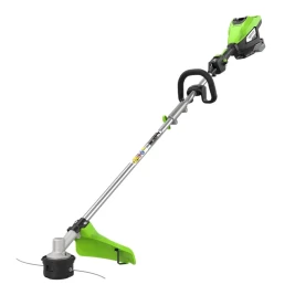 Триммер аккумуляторный Greenworks ST161S, 82V, 1,6 кВт, 43 см, бесщеточный, с 1хАКБ 5 Ач и ЗУ