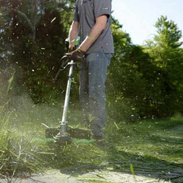 Аккумуляторный Бесщёточный Триммер Greenworks 60V (40 см) GD60LT