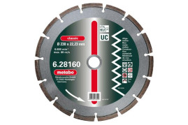 Алмазный диск Metabo 115х22,23мм Classic UC универсальный 628156000
