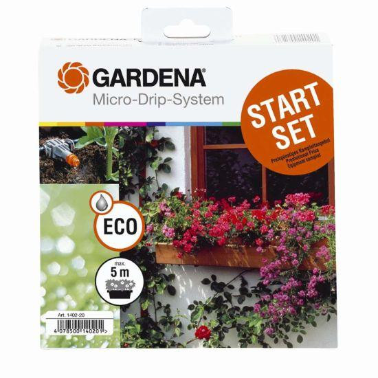 Комплект микрокапельного полива для цветочных ящиков базовый GARDENA 01402-20.000.00 в Екатеринбурге