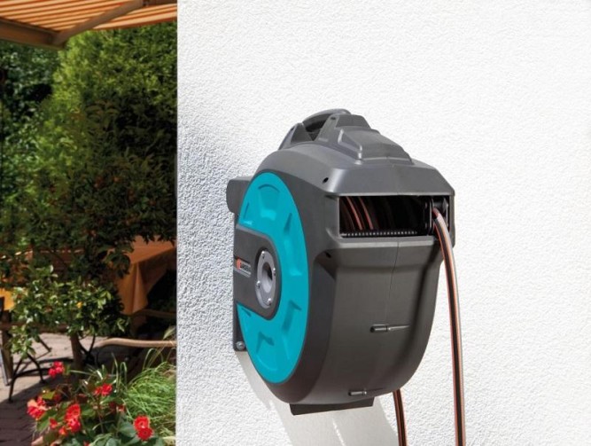 Катушка для шлангов настенная автоматическая 25 GARDENA 08023-20.000.00 в Екатеринбурге