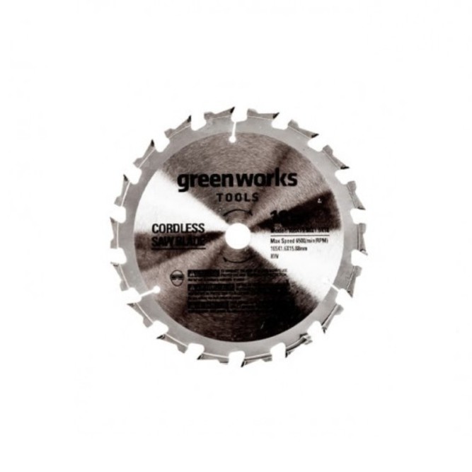 Диск по дереву Greenworks Ø120 мм 24T для мини пилы 1501207 в Екатеринбурге