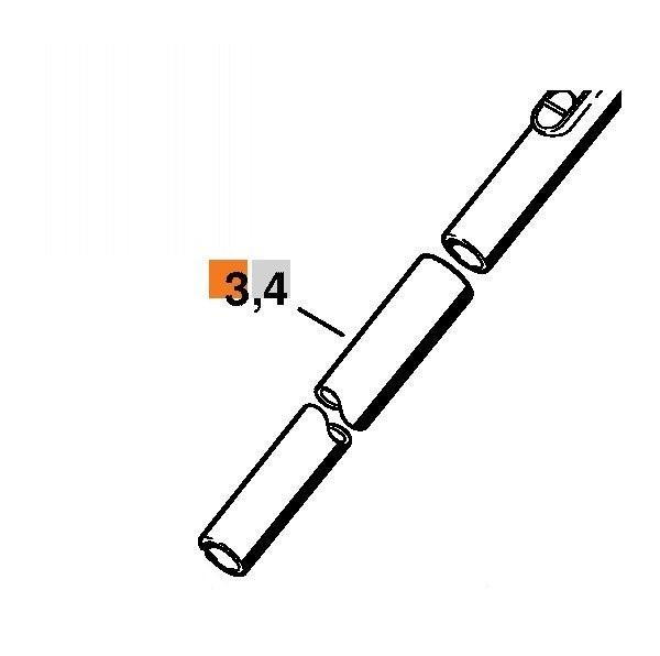 Штанга пластмассовая SE 60/SE 60E (2шт) Stihl 49015031600 в Екатеринбурге
