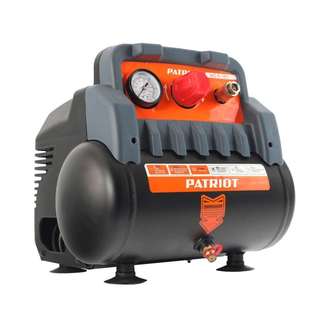 Компрессор Patriot поршневой безмасляный WO 6-180 в Екатеринбурге