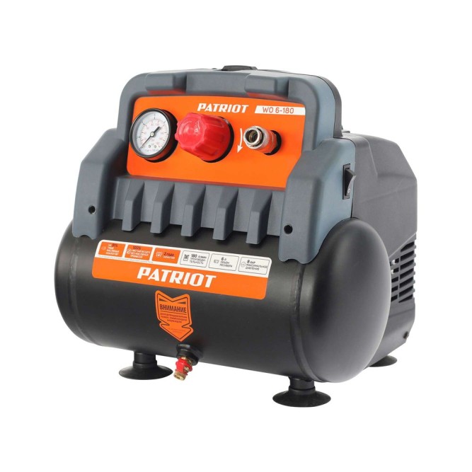 Компрессор Patriot поршневой безмасляный WO 6-180 в Екатеринбурге