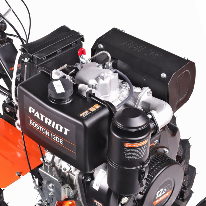 Мотокультиватор дизельный Patriot Boston 12DE