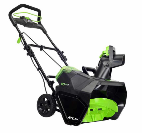 Снегоуборщик аккумуляторный Greenworks 80V 51 см, бесщеточный с АКБ 2А/ч и ЗУ в Екатеринбурге