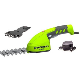 Садовые ножницы аккумуляторные  Greenworks Арт. 1600107,  7,2V  со встроенным аккумулятором 2 Aч