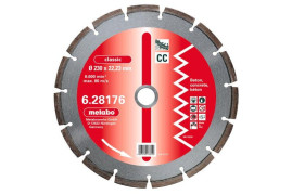 Алмазный диск Metabo 350х20мм Classic CC бетон  628180000