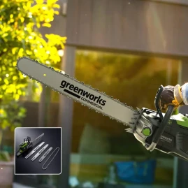 Цепная пила аккумуляторная Greenworks OCS800, 82V, 5,0 кВт, 50 см, бесщеточная, без АКБ и ЗУ