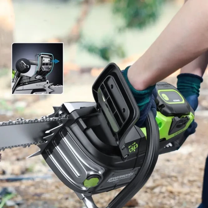 Цепная пила аккумуляторная Greenworks OCS800, 82V,  5,0 кВт, 50 см, бесщеточная, без АКБ и ЗУ в Екатеринбурге